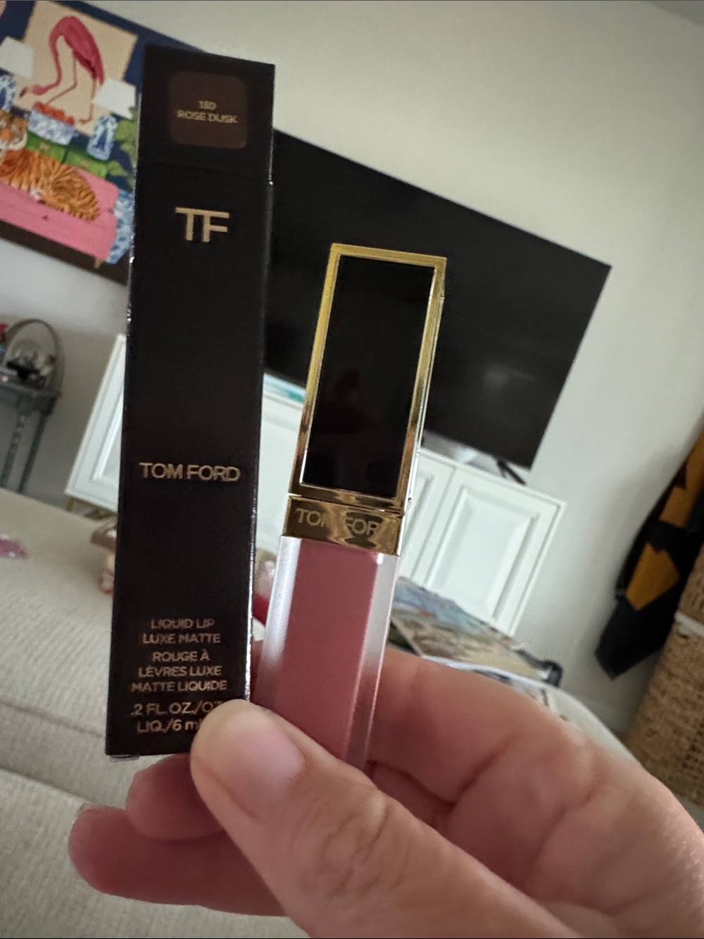 Tom Ford Liquid Lip Luxe Matte — Rose Dusk NWT